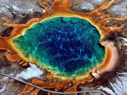Grand Prismatic Spring – природное чудо невероятной красоты!Большой призматич | Мир полный чудес