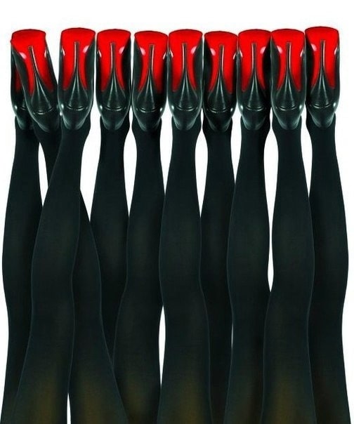 Знаменитая красная подошва туфель Louboutin | Лучшие фото