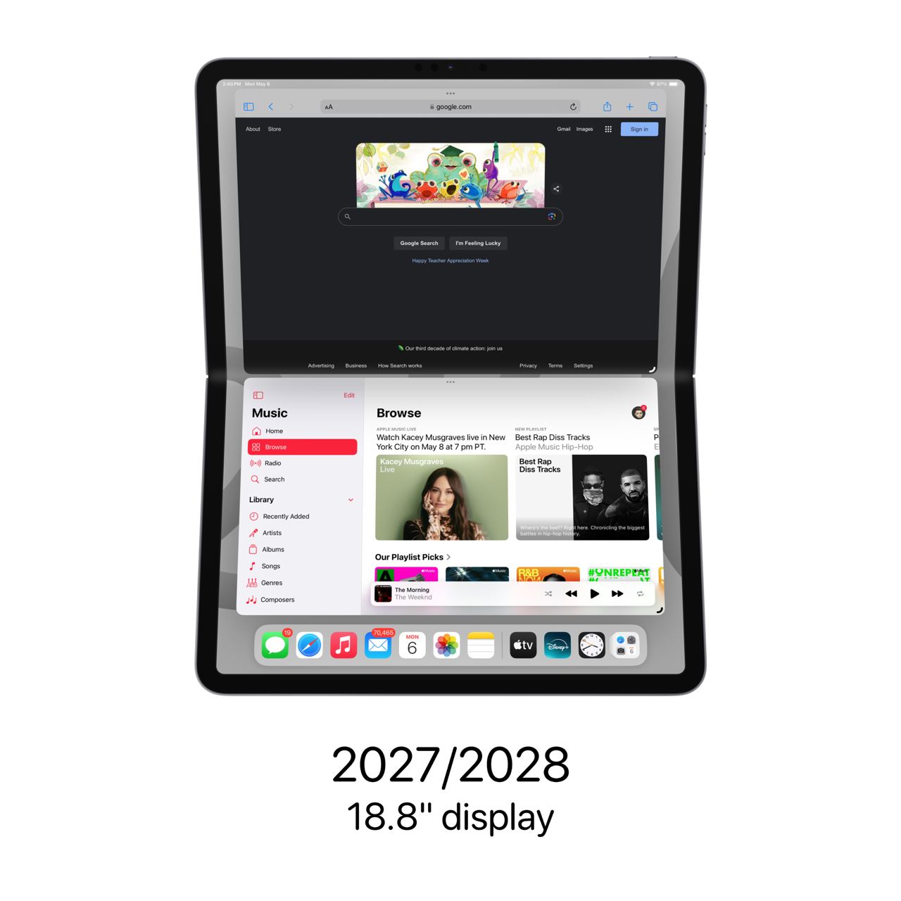 Apple перенесли выход складного MacBook на конец 2027 или начало 2028 года. Э | Технологии
