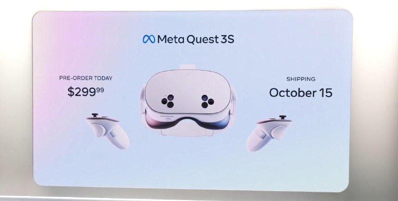 Анонсирован Quest 3s — новый шлем виртуальной реальности от Цукерберга и комп | Технологии