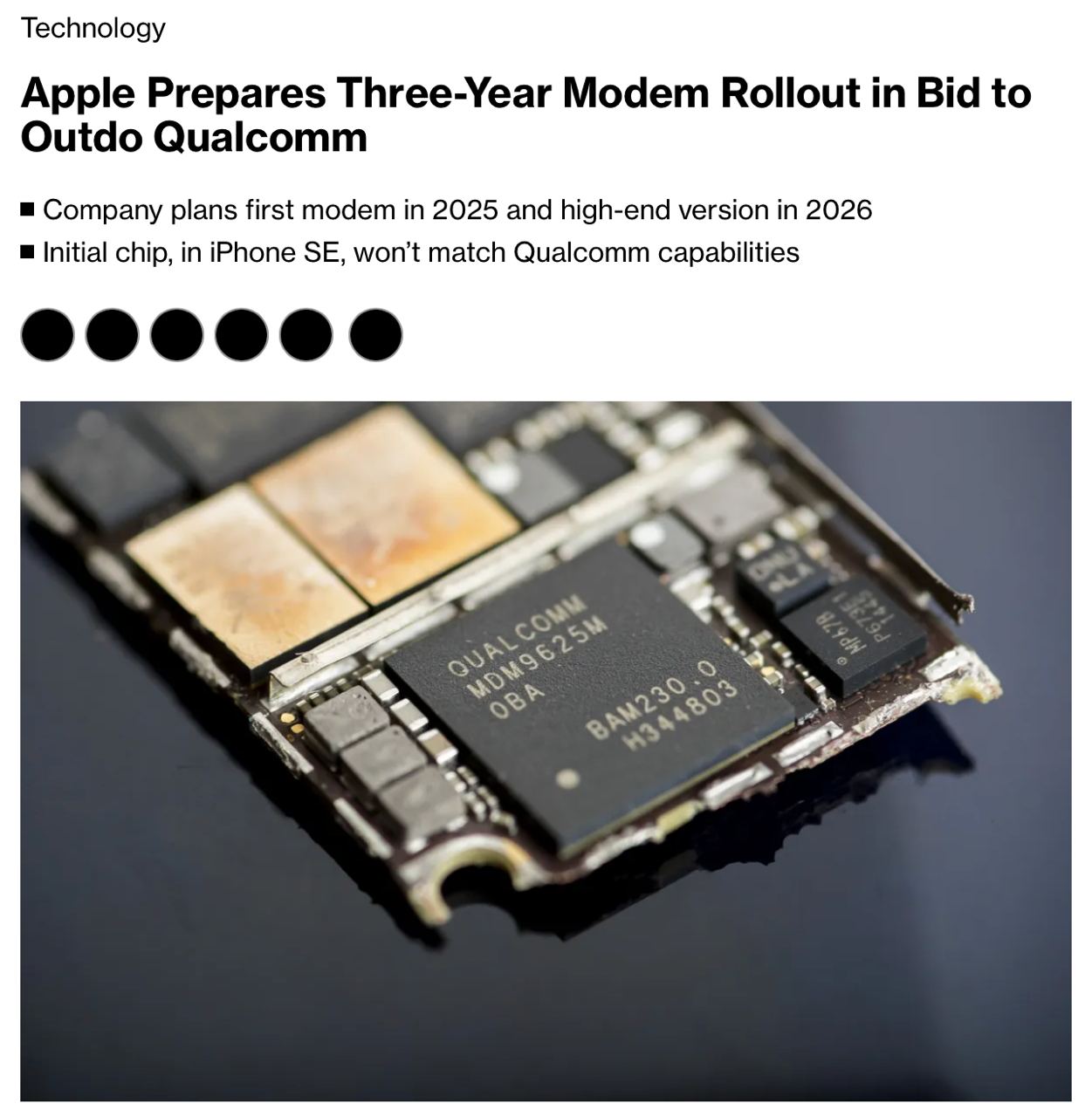 Apple выпустят собственные сотовые модемы. Релиз готовят уже весной 2025 года | Технологии