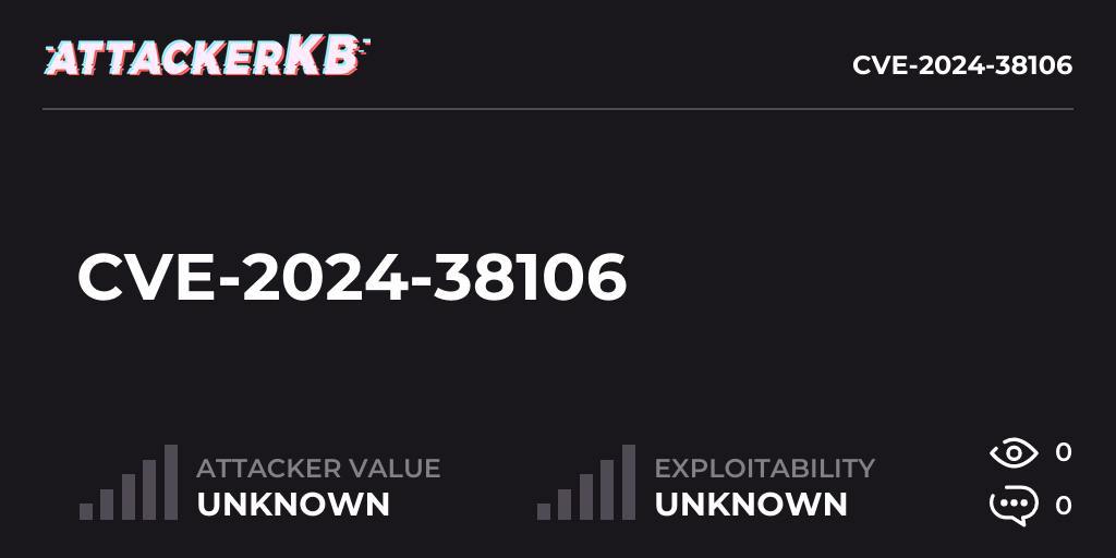 Опасная уязвимость в ядре Windows CVE-2024-38106 активно эксплуатируется | Хакинг & IT
