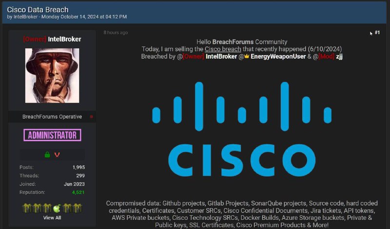 Хакеры взломали Cisco | Хакинг & IT