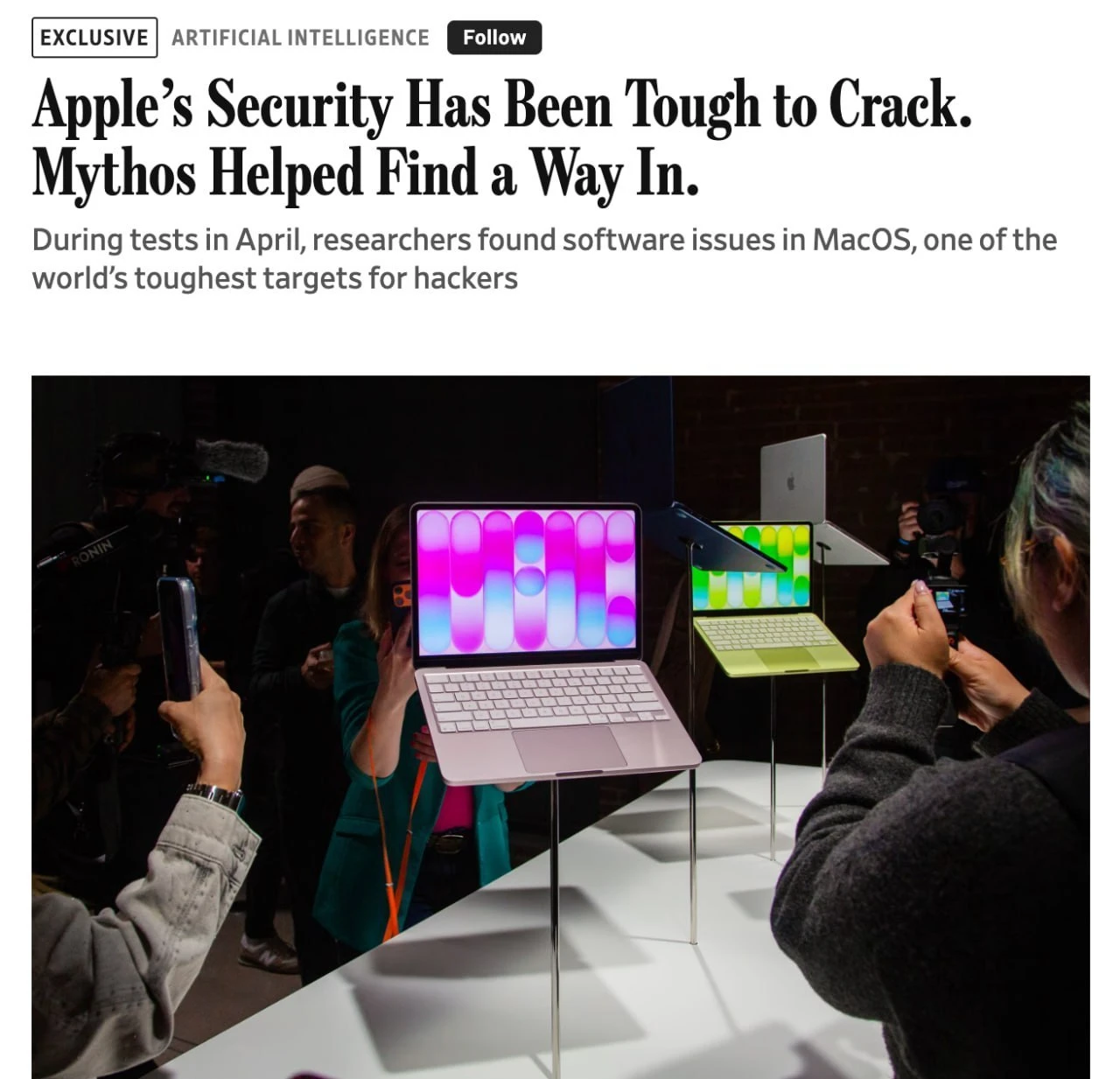 Claude взломал macOS: экспериментальная модель Mythos сумела обойти защиту са | Хакинг & IT