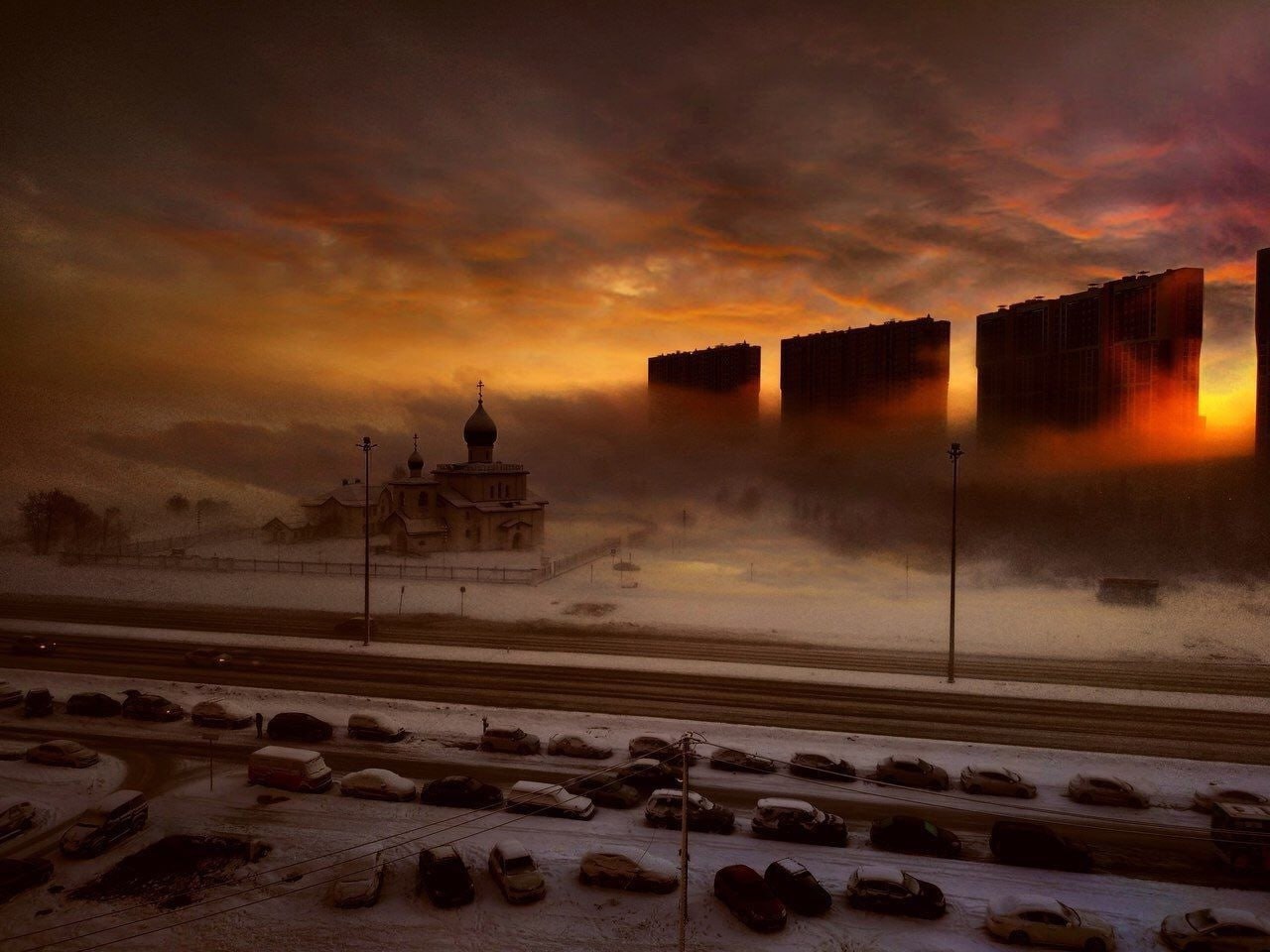 Ничего необычного, просто зима в Питере | Лучшие фото