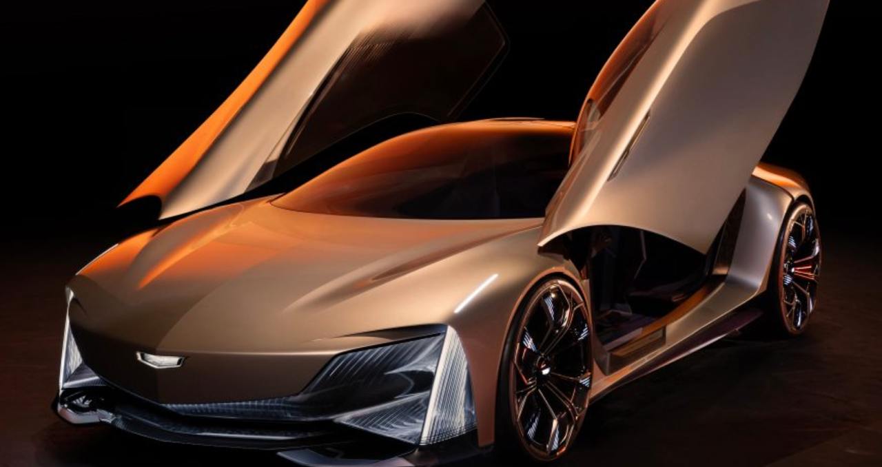 Cadillac представил роскошный электромобиль Opulent Velocity c дверями-ножницами | Все про автомобили