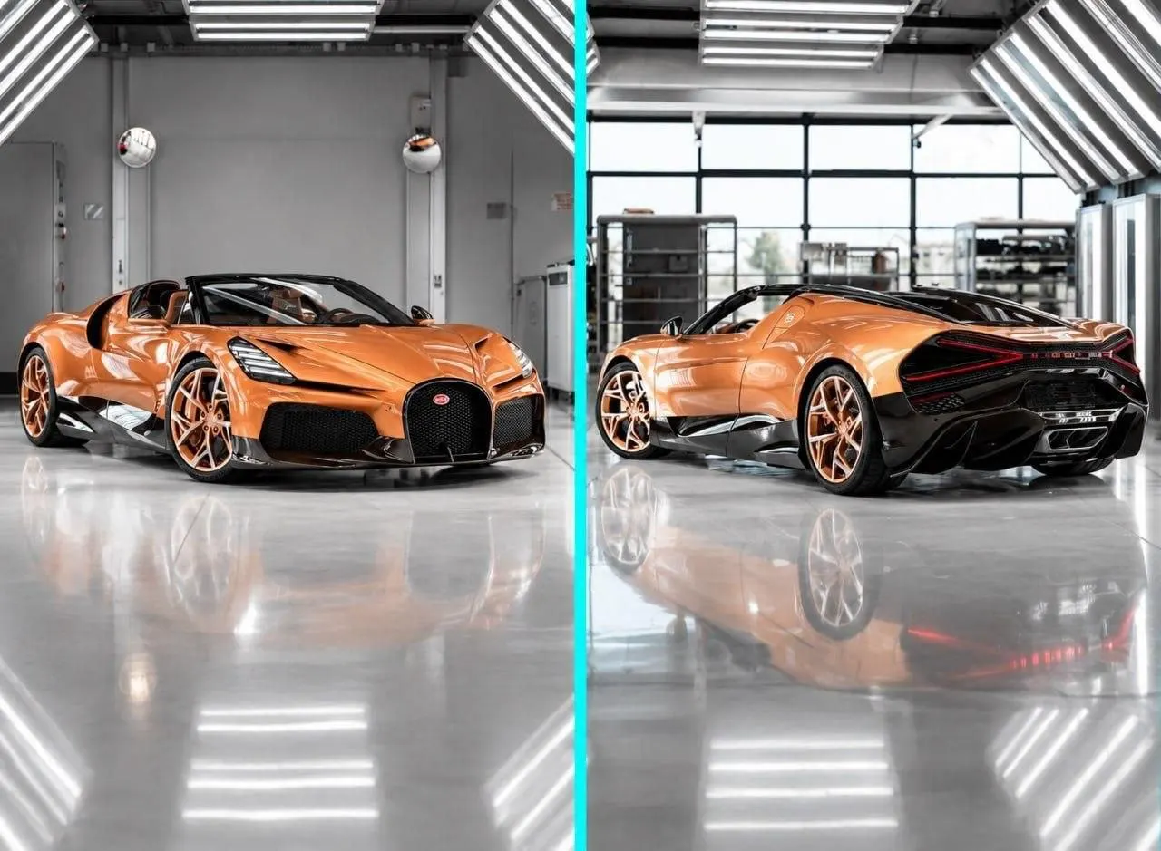 В Россию привезли ещё один Bugatti W16 Mistral стоимостью около ₽500 млн. Вла | Все про автомобили