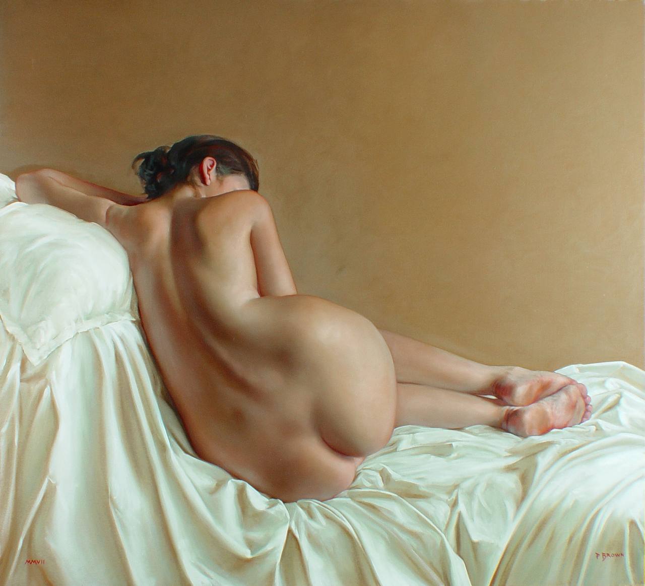 Масло. Американский художник Пол Браун (1967 г.р.) | Обнажëнные рисунки