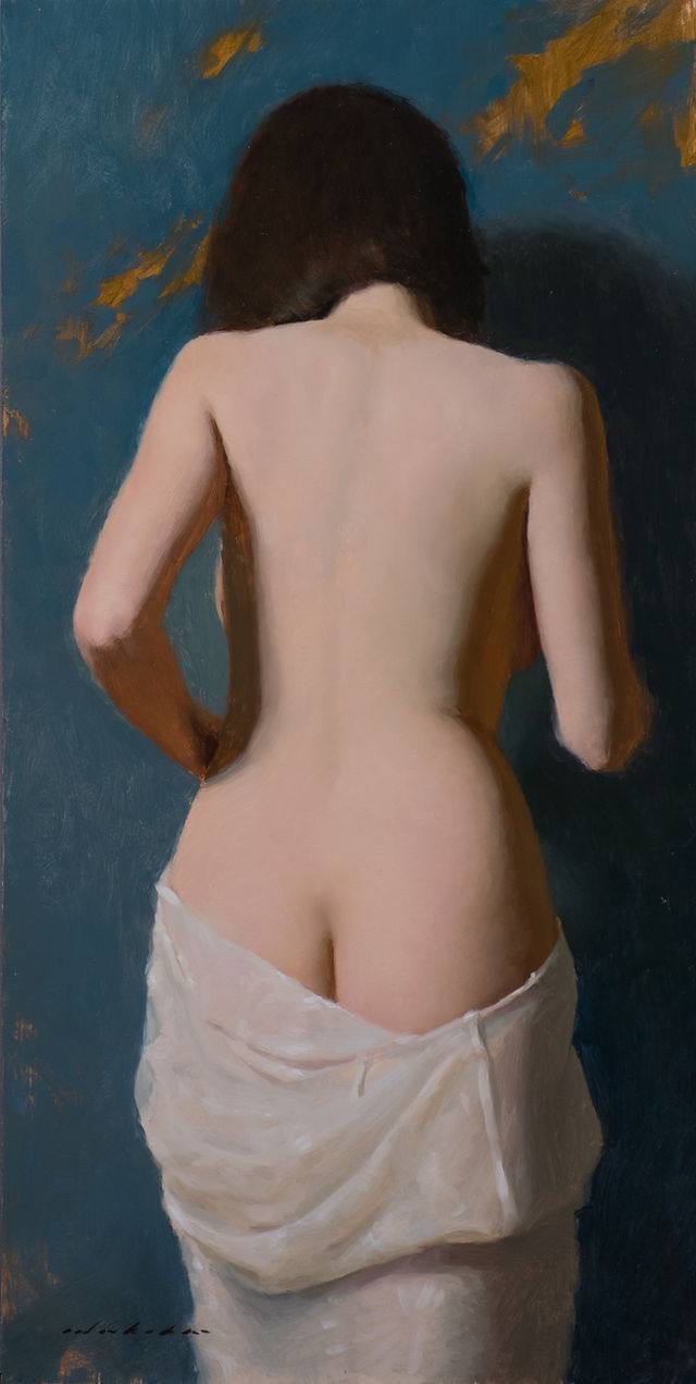 Масло. Американская художница Дакота Питтс (1989 г.р.) | Обнажëнные рисунки