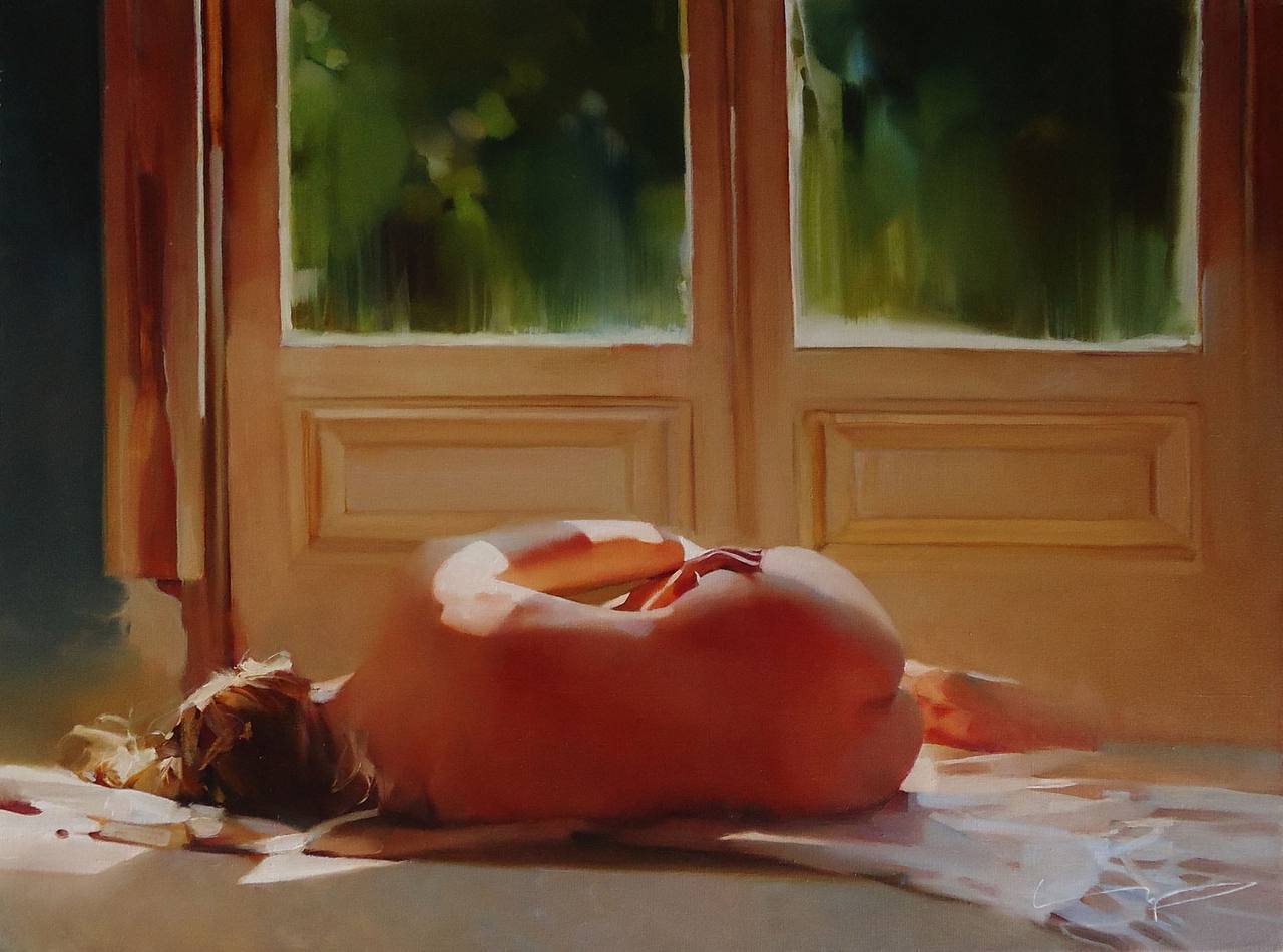 ”Летний дождь”, 2016. Холст, масло. Русский художник Алексей Чернигин (1975 г | Обнажëнные рисунки