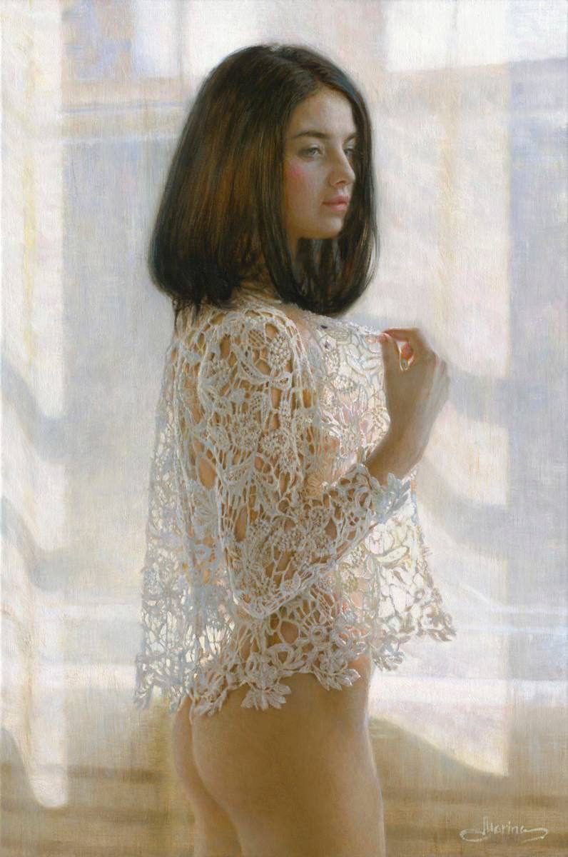 Холст, масло. Русская художница Марина Марина (1970 г.р) | Обнажëнные рисунки