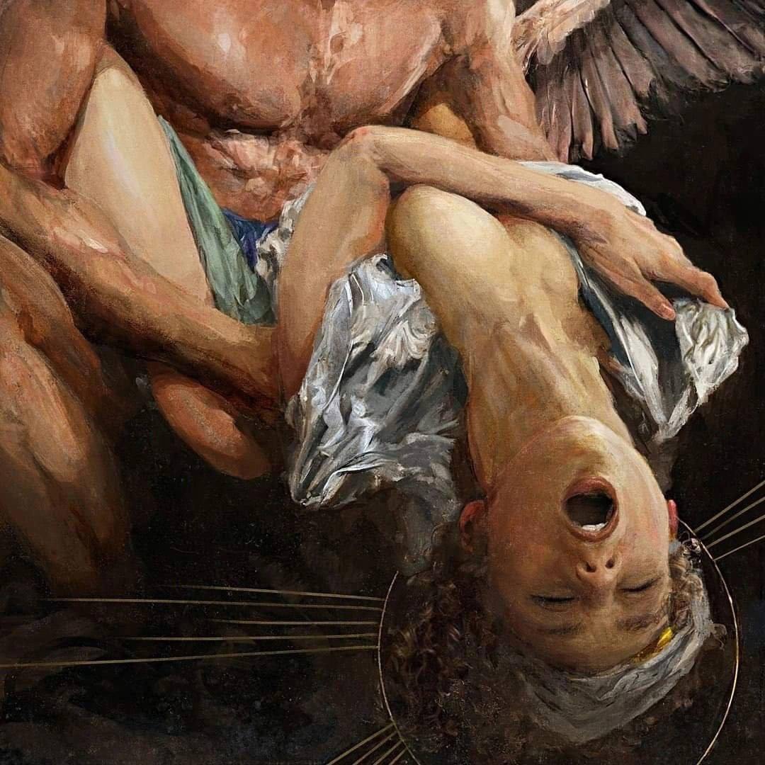 Eliran Kantor "Blasphemy" 2018 | Обнажëнные рисунки