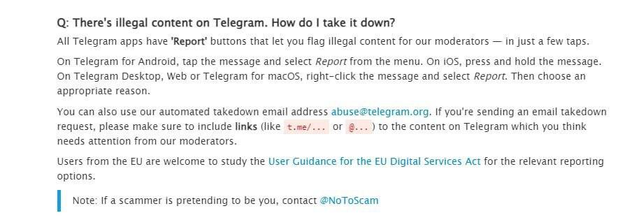 Telegram будет модерировать частные чаты | Все про Телеграм