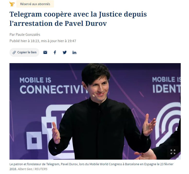 Telegram начал отвечать на запросы и других стран в рамках расследований кибе | Все про Телеграм