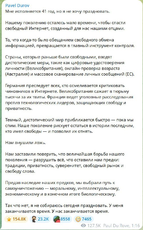 📢 | Все про Телеграм