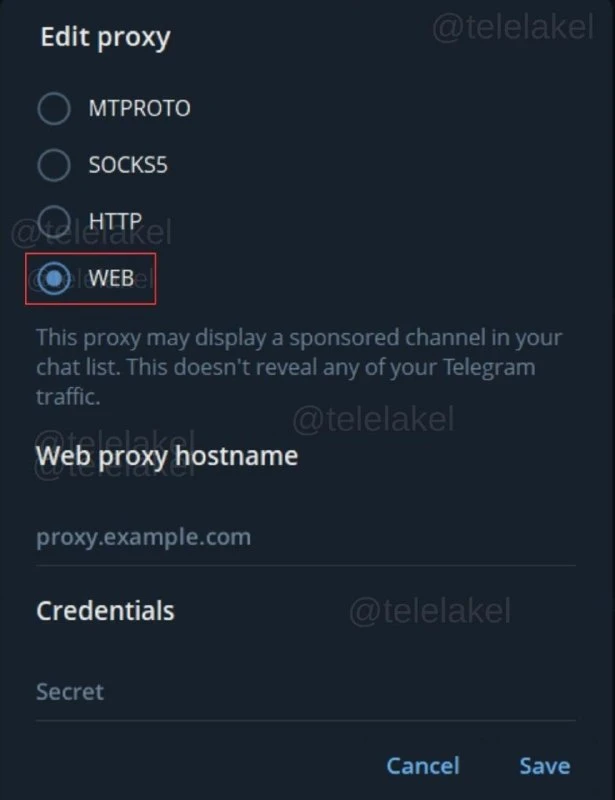 Telegram планирует добавить WEB-прокси, который позволит маскировать соединен | Все про Телеграм
