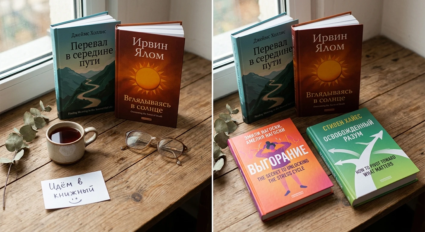 Лучшие книги для выгоревших — психолог сделала подборку для тех, у кого сейча... | Книги для саморазвития