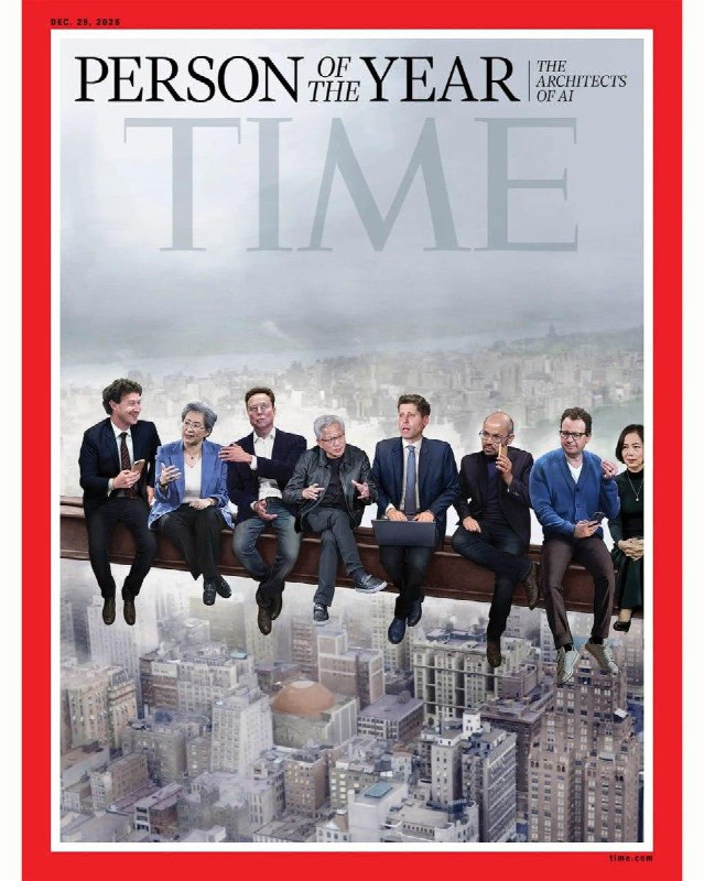 Журнал Time назвал «человеком» года ключевых «архитекторов искусственного инт | Бизнес наизнанку