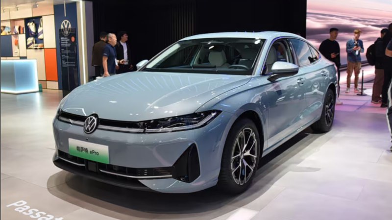 Volkswagen показал Passat ePro — гибрид с запасом хода до 1300 км | Бизнес наизнанку