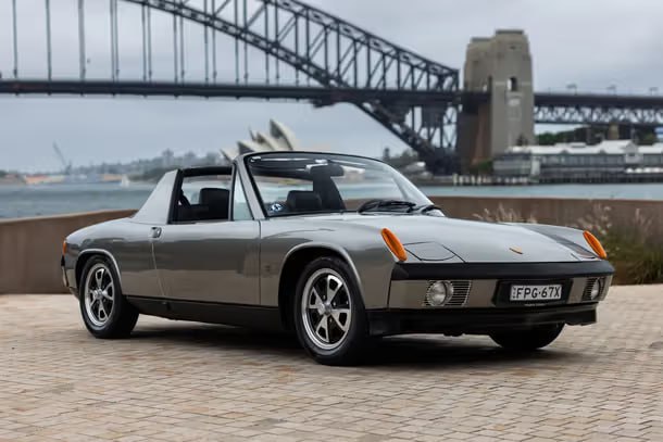 Уникальный Porsche 914 Targa 1970 года выставили на аукцион — это единственны | Бизнес наизнанку