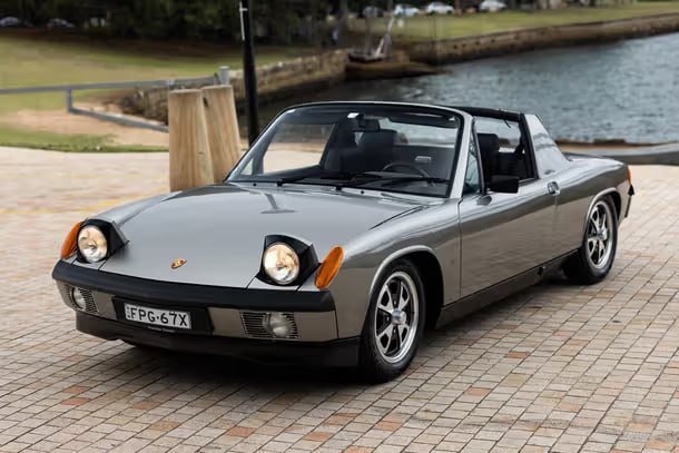 Уникальный Porsche 914 Targa 1970 года выставили на аукцион — это единственны | Бизнес наизнанку