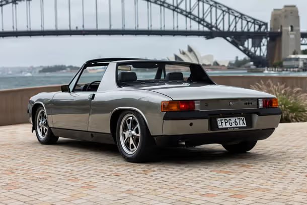 Уникальный Porsche 914 Targa 1970 года выставили на аукцион — это единственны | Бизнес наизнанку