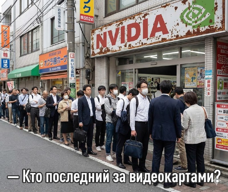 В Японии начали продавать видеокарты «по талонам» — из-за дефицита памяти мес | Бизнес наизнанку