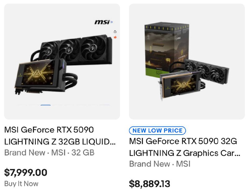 Видеокарты теперь стоят от ₽600 тыс. — это минимальная цена за MSI GeForce RT | Бизнес наизнанку