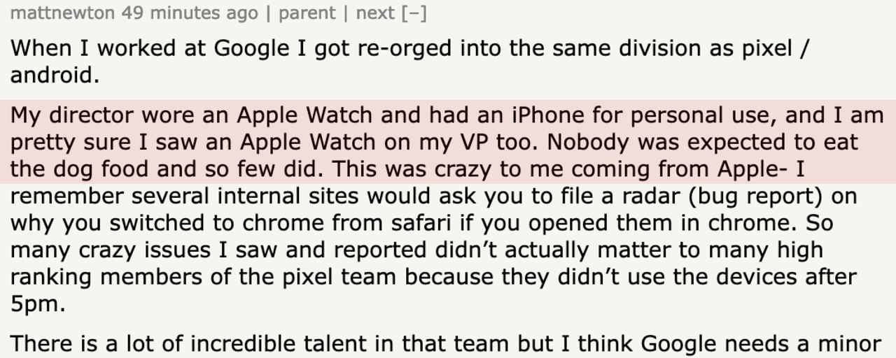 Топ-менеджеры Google пользуются Apple Watch и iPhone. Тайну века выдал экс-со | Новости  / BWeek News