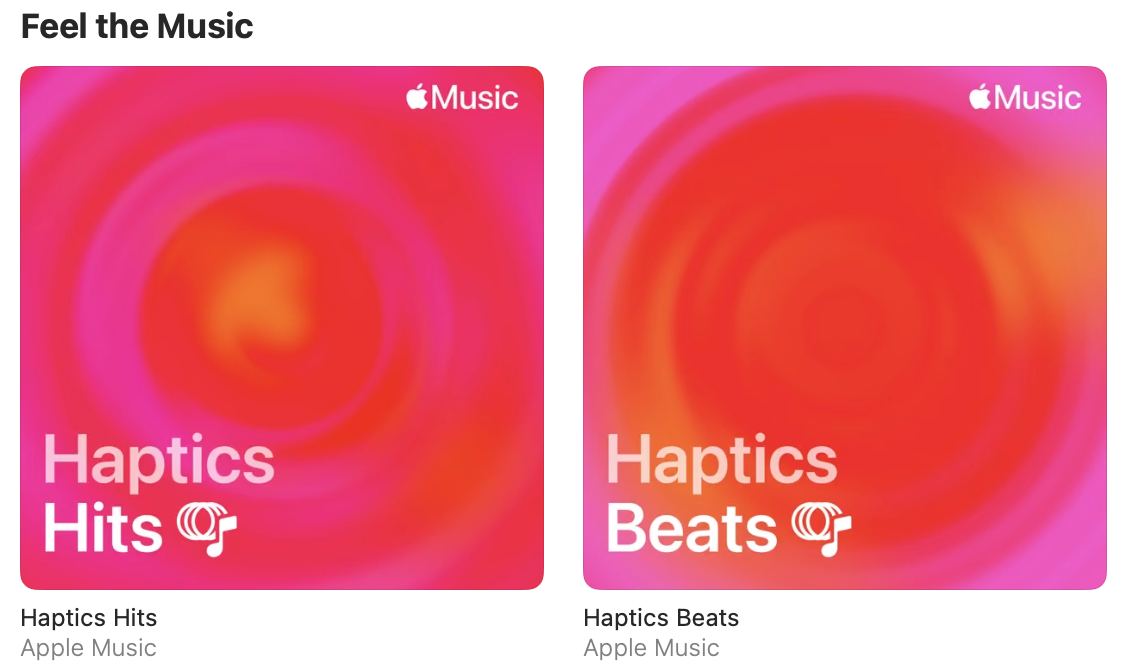 В Apple Music на iOS 18 появился плейлист «Тактильная музыка». Он использует | Новости  / BWeek News