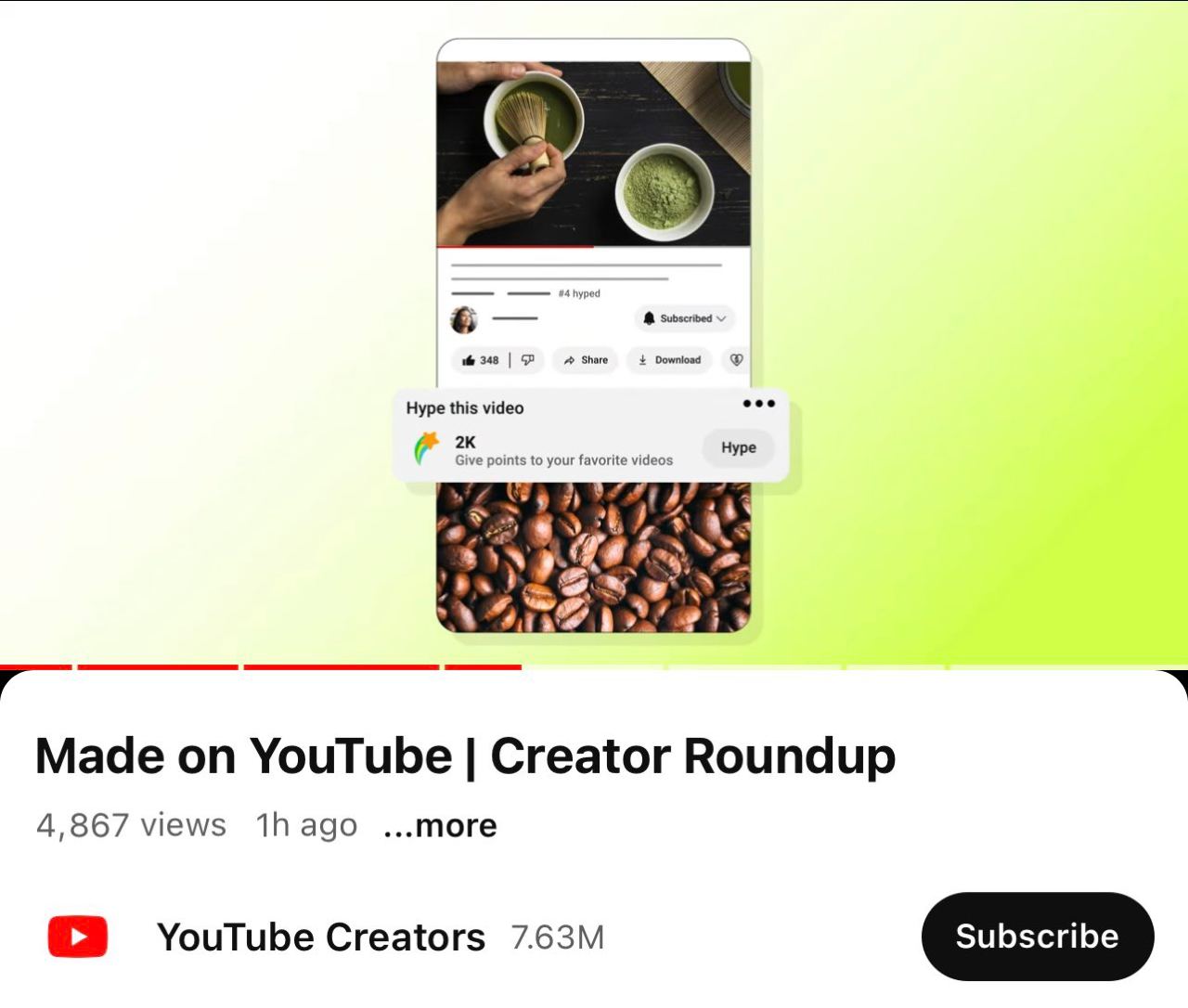 На YouTube появилась кнопка «хайп» для продвижения каналов с аудиторией менее | Новости  / BWeek News
