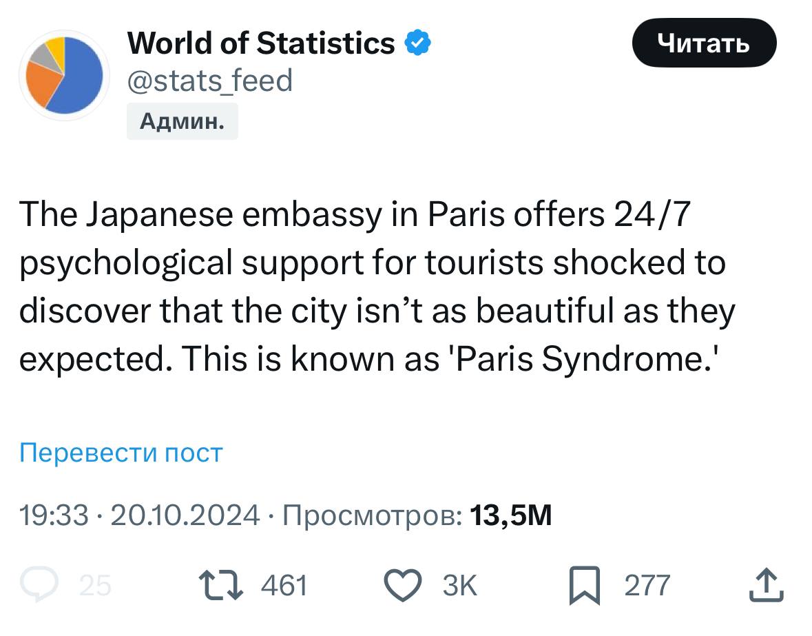 Во Франции предлагают круглосуточную психологическую помощь туристам, которые | Новости  / BWeek News