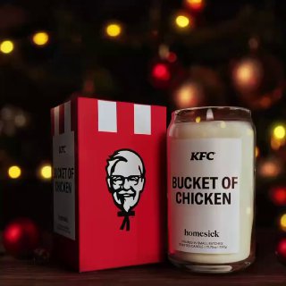 KFC выпустил аромасвечи, которые пахнут жареной курочкой, перцем и чесноком | Новости  / BWeek News