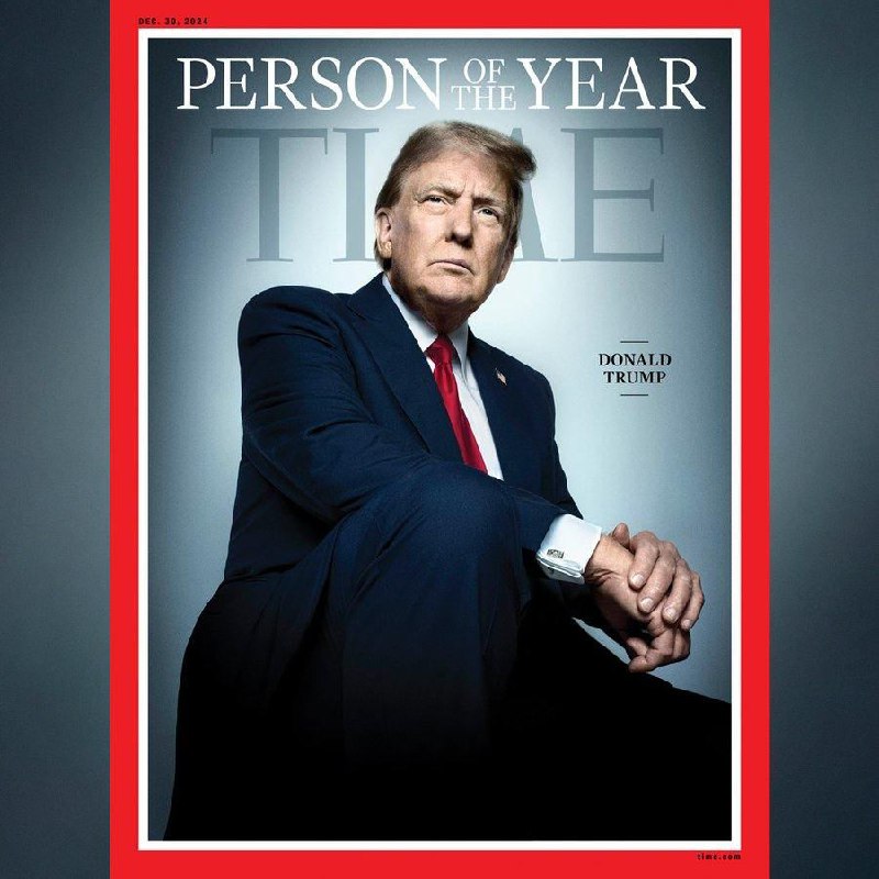 Журнал Time назвал Дональда Трампа «Человеком года» | Новости  / BWeek News