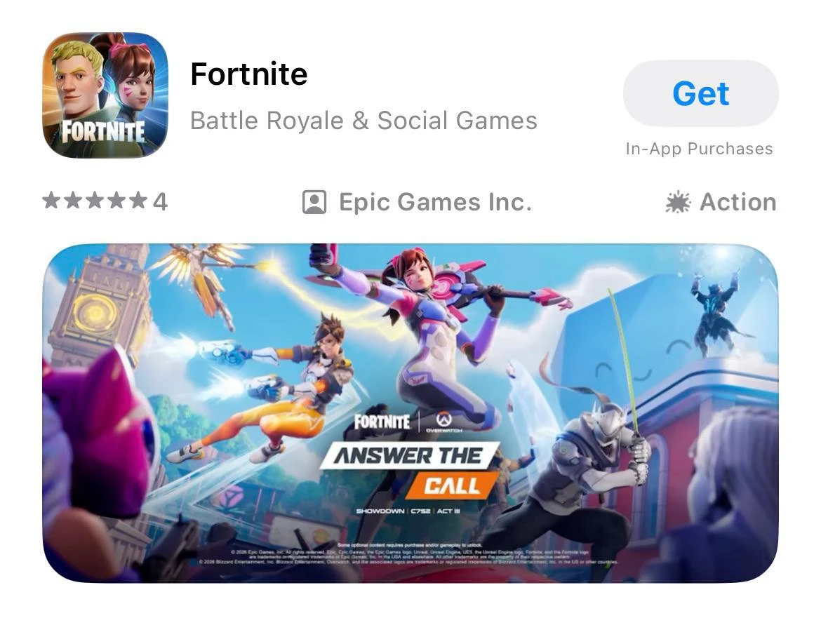 Fortnite вернулся в App Store по всему миру спустя шесть лет после удаления | Новости  / BWeek News