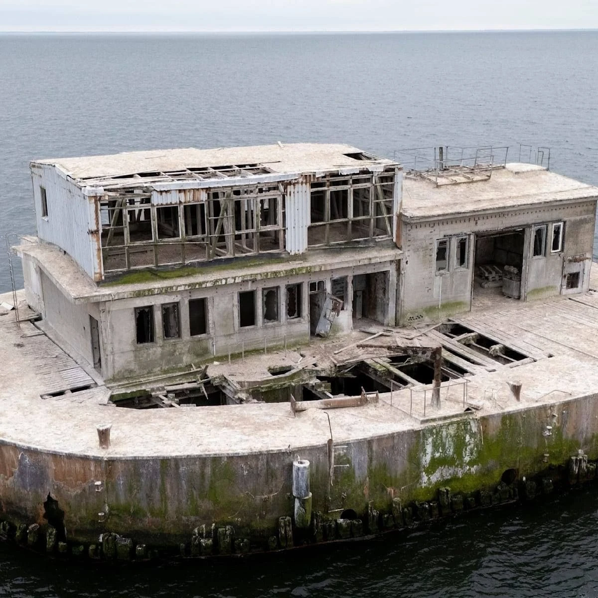 Заброшенную военную базу ГДР в Балтийском море можно купить за 3,3 млн рублей | Новости  / BWeek News