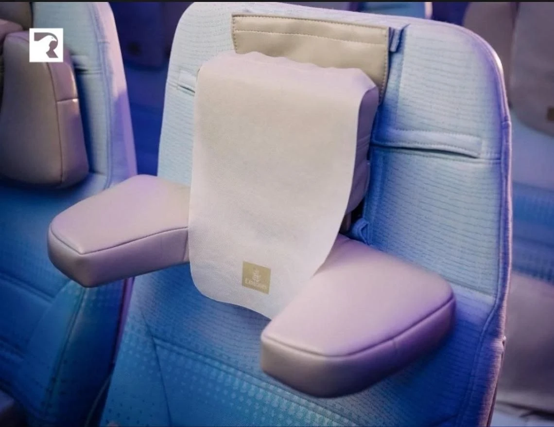 Авикомпания Emirates начала устанавливать подголовники с боковыми 'крыльями' | Новости  / BWeek News