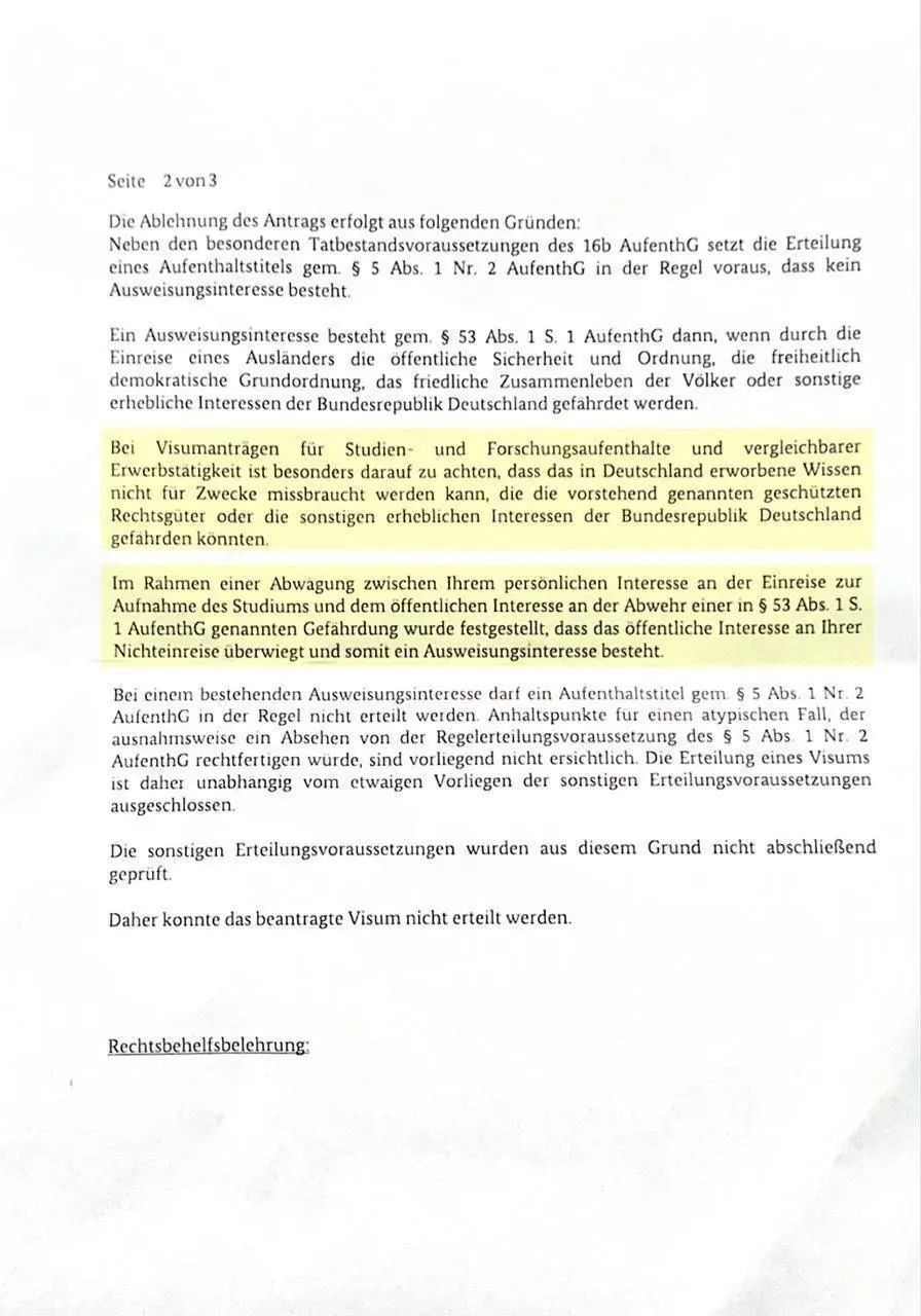 Российским студентам начали отказывать в учебных визах в страны ЕС. Выпускниц | Новости  / BWeek News