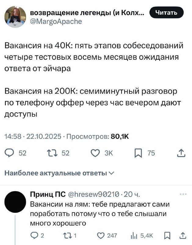 Ситуация на рынке труда в России наглядно | Смехотерапия