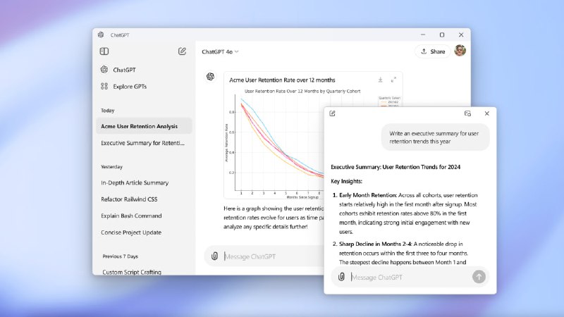 OpenAI выпустили десктопную версию ChatGPT на Windows | Нейросети Ai
