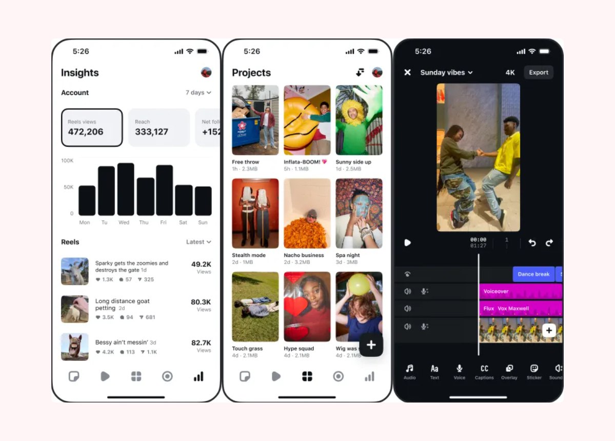 Instagram* выпустил БЕСПЛАТНЫЙ видеоредактор Edits для всех и каждого — убийц | Нейросети Ai