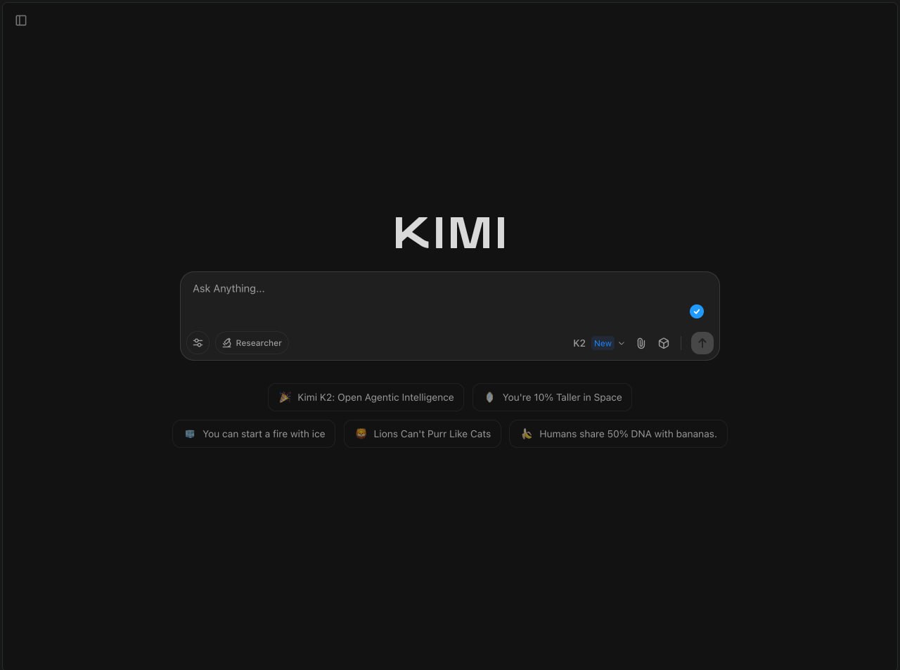 Новый лидер среди опенсорс-моделей: вышла Kimi K2 с 1 трлн параметров. Она од | Нейросети Ai