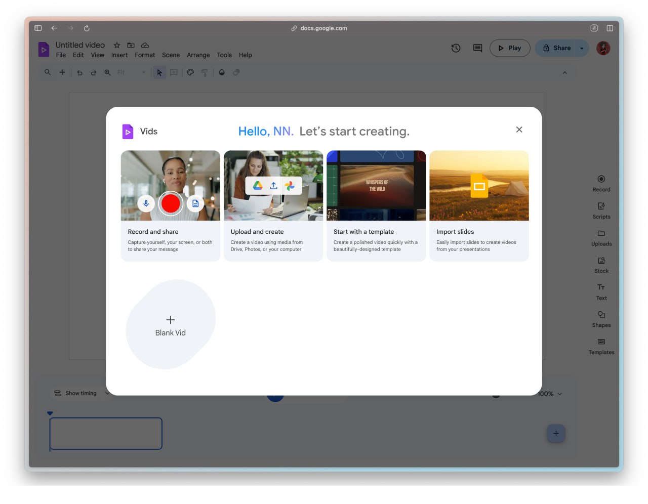 Google открыли ИИ-редактор видео Vids для всех пользователей | Нейросети Ai