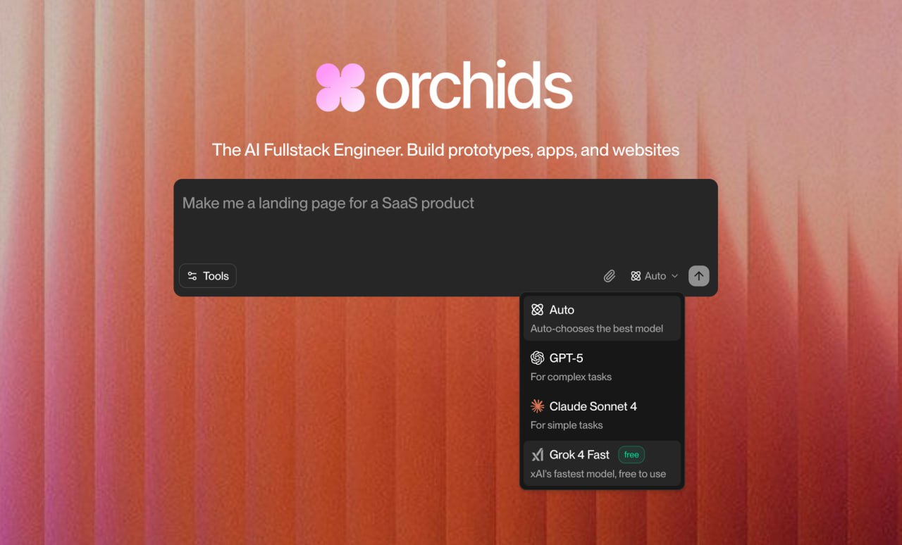 ⚡️ Генерируем любые сервисы бесплатно – ИИ-агентом Orchids временно разрешили | Нейросети Ai