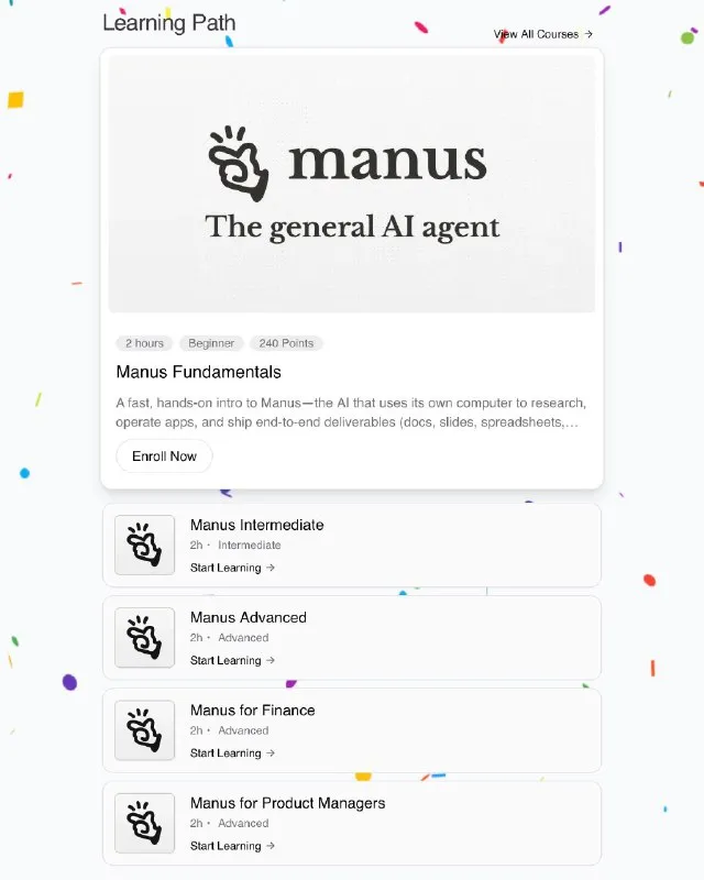 Автоматизируем рутину по максимуму: появилась платформа Manus Academy с беспл | Нейросети Ai