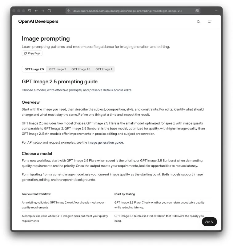 OpenAI сделали подробный гайд по промтингу ChatGPT Images 2.5: теперь юзеры м... | Нейросети Ai