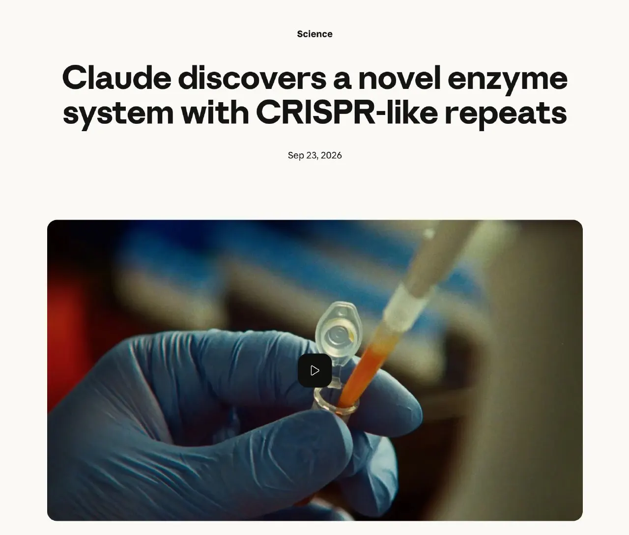 Claude нашел новую систему ферментов, похожую на CRISPR. Это может стать еще... | Нейросети Ai