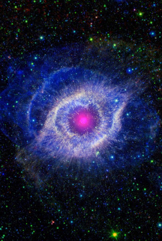 Планетарная туманность "Улитка" 🌌 расположена в созвездии Водолея и находится | Про космос