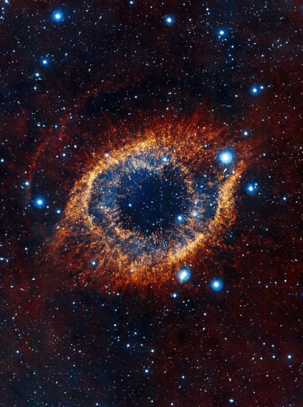 Планетарная туманность "Улитка" 🌌 расположена в созвездии Водолея и находится | Про космос