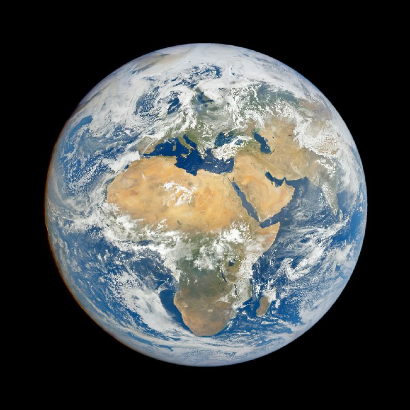 Как выглядела Земля со спутника DSCOVR 1 июня 2025 года 🌍 | Про космос